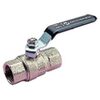 Ball valve Series: 602112128 Brass/PTFE Full bore Handle Internal thread (BSPP) 1/4" (8)